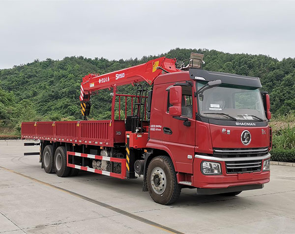 陕汽轩德后八轮12吨随车吊